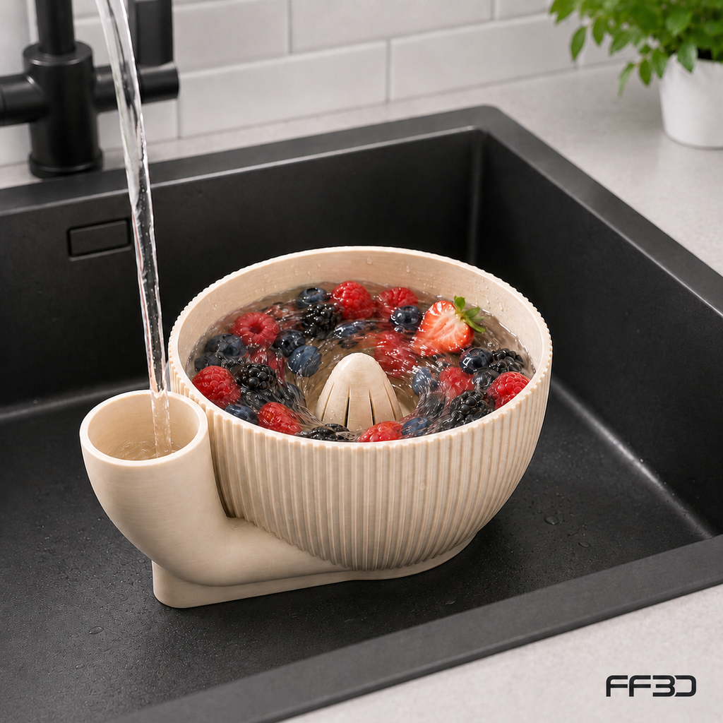 Vortex Bowl – Berry & Rice Rinsing Bowl